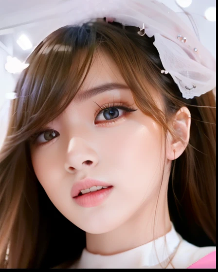 Young Woman, beautiful face, graceful, perfect face, best eyes, wearing earrings, Angry expression, Long hair