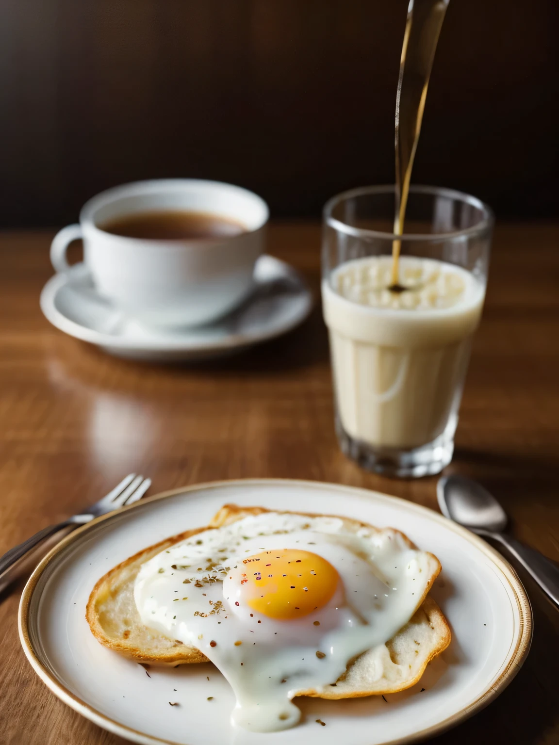 (((keine Leute))), Essen. Breakfast, Gesund, Instagramstory, high resolution, Meisterwerk, best quality, komplizierte hohe Detailgenauigkeit, Sehr detailliert, scharfer Fokus, Realistische Textur, Fachmann, wahres Leben, ultrarealistisch, Fotorealismus, Fotografie, realistic Fotografie, UHD, Foto RAW
