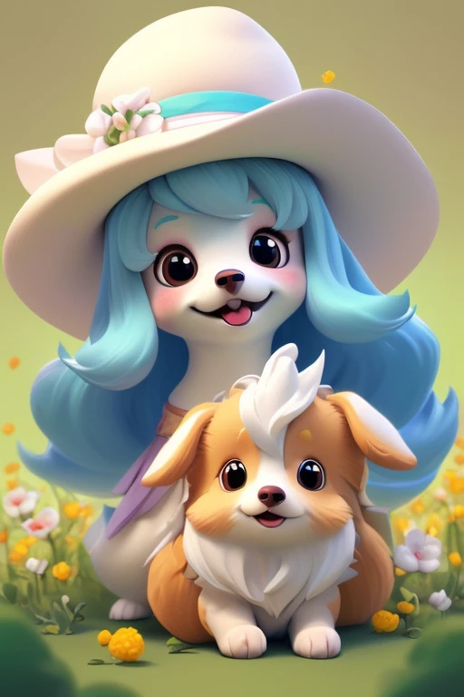 3DCHARACTER, collie ou border collie dog with very long hair and albino coat color, brincando com seus Brinquedos em um lindo quarto fofo,  Dog with an expression of happiness when he sees his owner, Cachorro com boca aberta, breed dog ,  German dwarf spitz, Lulu of Pomerania, Maltese ,Yorkshire Terrier, lindo Maltese posando para uma foto usando roupas fofas,   fofo usando vestido fofo de princesa, luxurious hat, ties, Bandanas, vestido, cores fofas, children&#39;dog clothing colors. low angle view, eye level shot (virilha),Just huge morbid thighs, gordinhas, extremamente grossas;,rima de trabalho, melhor qualidade, (Vista frontal), (vista da minhoca&#39;olhos), perspectiva do olho do minhoca, low angle. ,(corpo todo:1.2),fundo simples, obra de arte,melhor qualidade,(fundo gradiente vermelho:1.1) 
