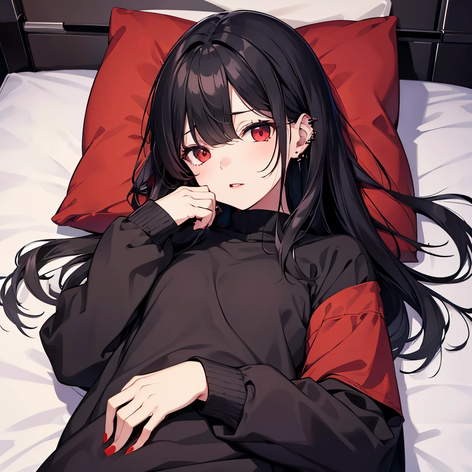black colour sweater