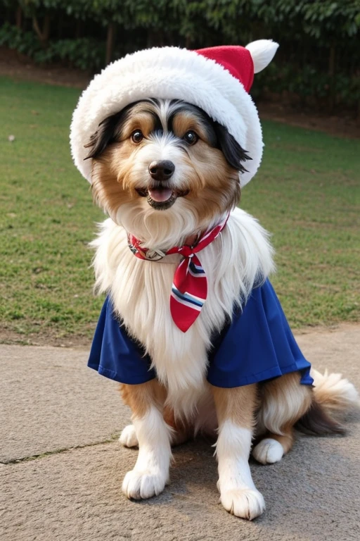 Collie or border collie dog with anomalous coat, gigantic size, very long and albino coat color, usando vestido fofo de princesa ou vestido fofo de noiva, brincando com seus Brinquedos em um lindo quarto fofo, Dog with an expression of happiness when he sees his owner, Cachorro com boca aberta, breed dog , German dwarf spitz, Lulu of Pomerania, Maltese ,Yorkshire Terrier, lindo Maltese posando para uma foto usando roupas fofas, fofo usando vestido fofo de princesa, luxurious hat, ties, Bandanas, vestido, cores fofas, children'dog clothing colors. low angle view, eye level shot (virilha),Just huge morbid thighs, gordinhas, extremamente grossas;,rima de trabalho, melhor qualidade, (Vista frontal), (vista da minhoca'olhos), perspectiva do olho do minhoca, low angle.