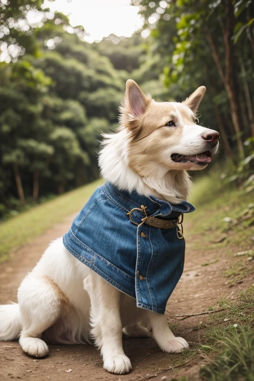 Collie dog with abnormal size hair, pelugem tamanho Gigantescos, pelagem muito longo e cor dos pelos albino, veste casaco, veste jaqueta de couro preta brilhoso, veste jaqueta jeans, usando roupas jeans, usando roupas da moda, usando vestido fofo de princesa ou vestido fofo de noiva, brincando com seus Brinquedos em um lindo quarto fofo, Dog with an expression of happiness when he sees his owner, Cachorro com boca aberta, posando para uma foto usando roupas fofas, fofo usando vestido fofo de princesa, luxurious hat, ties, Bandanas, vestido, cores fofas, children'dog clothing colors. low angle view, eye level shot (virilha),Just huge morbid thighs, gordinhas, extremamente grossas;,rima de trabalho, melhor qualidade, (Vista frontal), (vista da minhoca'olhos), perspectiva do olho do minhoca, low angle.