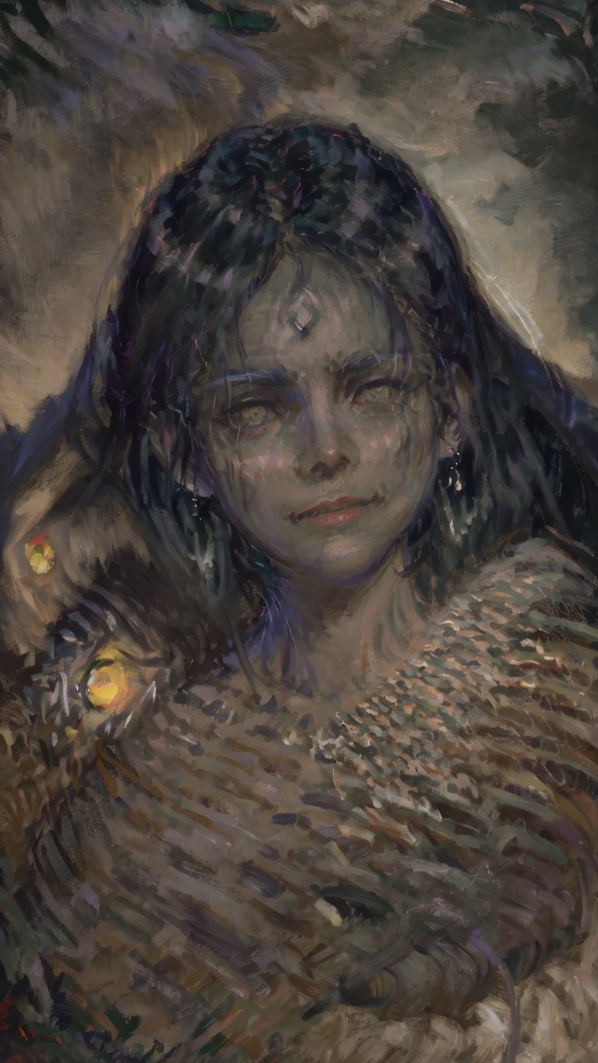 (best quality,highres:1.2),ultra-detailed,realistic,portrait,Francisco de Goya art style,detailed eyes and face,dark art,dreamlike horror art,dark background,dark colors,moody lighting,detailed brushstrokes,expressive faces,detailed clothing,emotional atmosphere,dark fantasy,haunting beauty,nightmarish imagery,demon-like figures,mysterious shadows,intense contrasts,macabre scenes,haunting expressions,enchanted atmosphere,nightmarish dreamscape,dark dreams,dark surrealism,gothic elements,distorted figures,emotional intensity,dark and mystical,nightmare visions,dark emotions,mysterious ambiance,uncanny details,ominous mood,foreboding darkness,unsettling feeling,creepy illustrations,dramatic shadows.