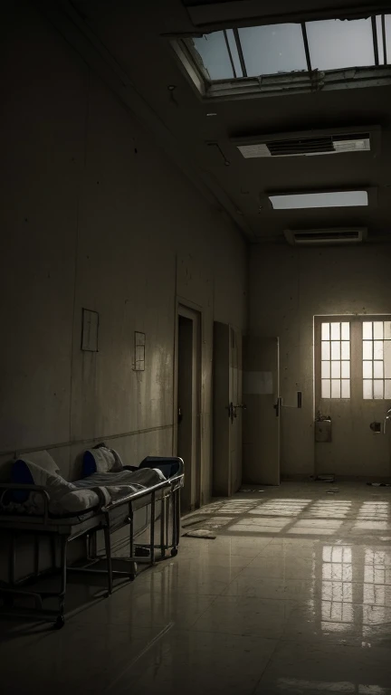 (Quality tags: masterpiece, ultra high res, illustration:1.3), an intricate illustration portraying the plight of hospitals in Gaza, (moonlight revealing the strained conditions:1.2), detailed portrayal of the worn-out facilities and beleaguered staff, (overcast sky reflecting the collective concern:1.1), an oppressive atmosphere lingering in the wake of healthcare struggles, (intricate details conveying realism of the scene:1.4), a palette of contrasting emotions, (subtle play of light and shadow capturing the depth:1.2), an illustrative narrative of the hardships endured within Gaza's hospitals, (dynamic composition portraying the challenging hospital environment:1.2), a visual story revealing the profound struggles faced by medical facilities in the region.