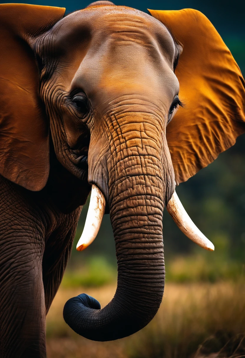 Elephant in the form of a melody
