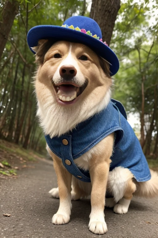 Collie dog with abnormal size hair, pelugem tamanho Gigantescos, pelagem muito longo e cor dos pelos albino, veste casaco, veste jaqueta de couro preta brilhoso, veste jaqueta jeans, usando roupas jeans, usando roupas da moda, usando vestido fofo de princesa ou vestido fofo de noiva, brincando com seus Brinquedos em um lindo quarto fofo, Dog with an expression of happiness when he sees his owner, Cachorro com boca aberta, posando para uma foto usando roupas fofas, fofo usando vestido fofo de princesa, luxurious hat, ties, Bandanas, vestido, cores fofas, children'dog clothing colors. low angle view, eye level shot (virilha),Just huge morbid thighs, gordinhas, extremamente grossas;,rima de trabalho, melhor qualidade, (Vista frontal), (vista da minhoca'olhos), perspectiva do olho do minhoca, low angle.