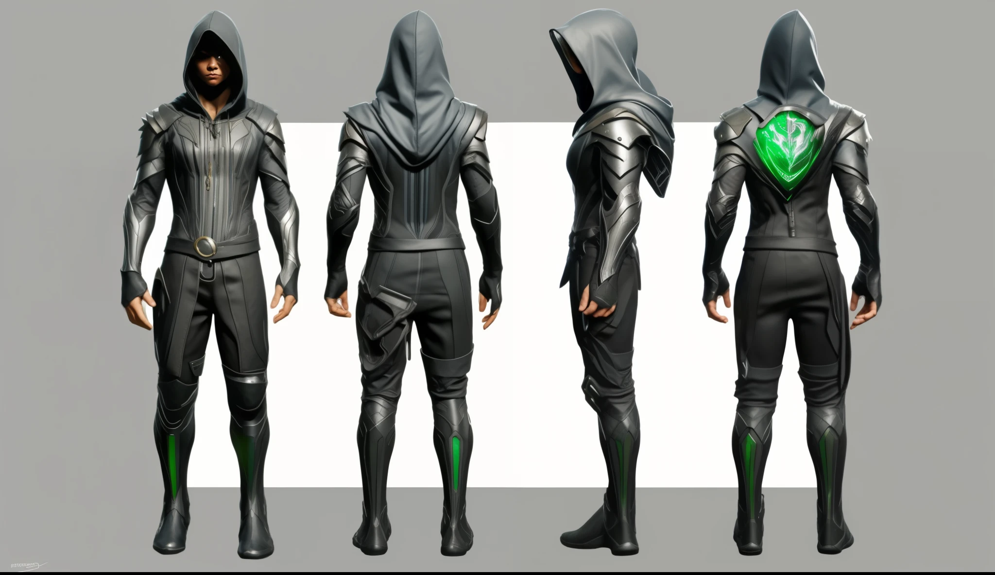 a close up of a person in a hoodie and a hoodie, expert high detail concept art, detailed full body concept art, new costume concept design, 8 k character concept art, 8k character concept art, video game character concept, concept armor, full body concept art, amazing 8k character concept art, high detail concept art, marvel concept art, game character concept art