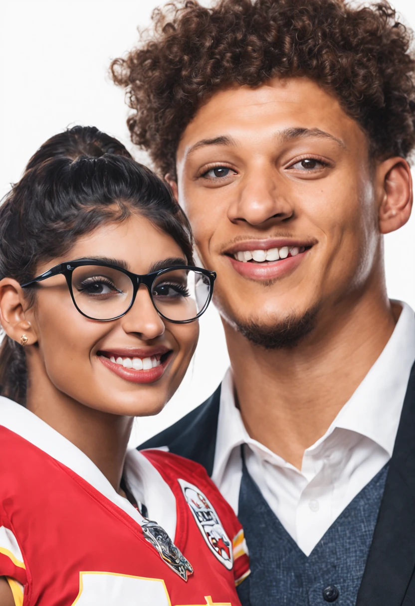Mia khalifa and Patrick Mahomes