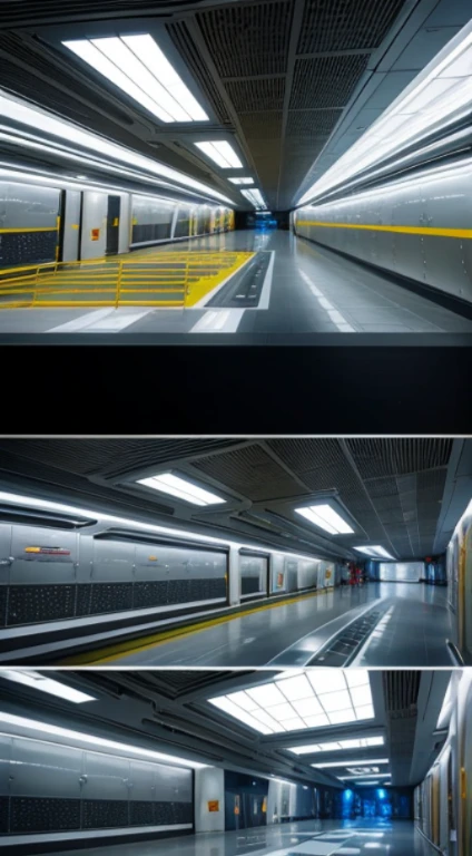 An awe-inspiring (futuristic underground research facility:1.3) lies beneath the earth's surface. This marvel of engineering features (innovative laboratories:1.2), where scientists experiment with groundbreaking technologies. The sprawling complex is adorned with holographic displays projecting complex equations and schematics.
The facility is accessible via (high-speed elevators:1.4) concealed within unassuming structures above ground. The interiors boast (energy-efficient lighting:1.2) and transparent partitions, creating a modern and visually striking environment. Scientists collaborate in open spaces, surrounded by the latest advancements in science and technology.