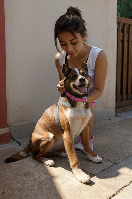 ponla en posicion de perrito para ser su ano