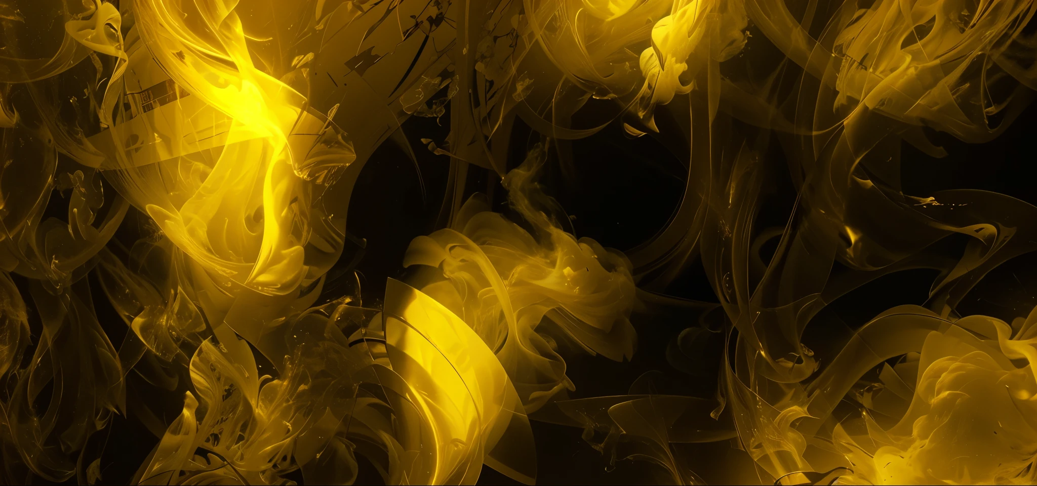 (gold smoke), 2400px wide by 600px high