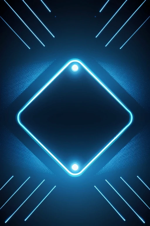 futuristic blue technology background with glowing dots and line patterns