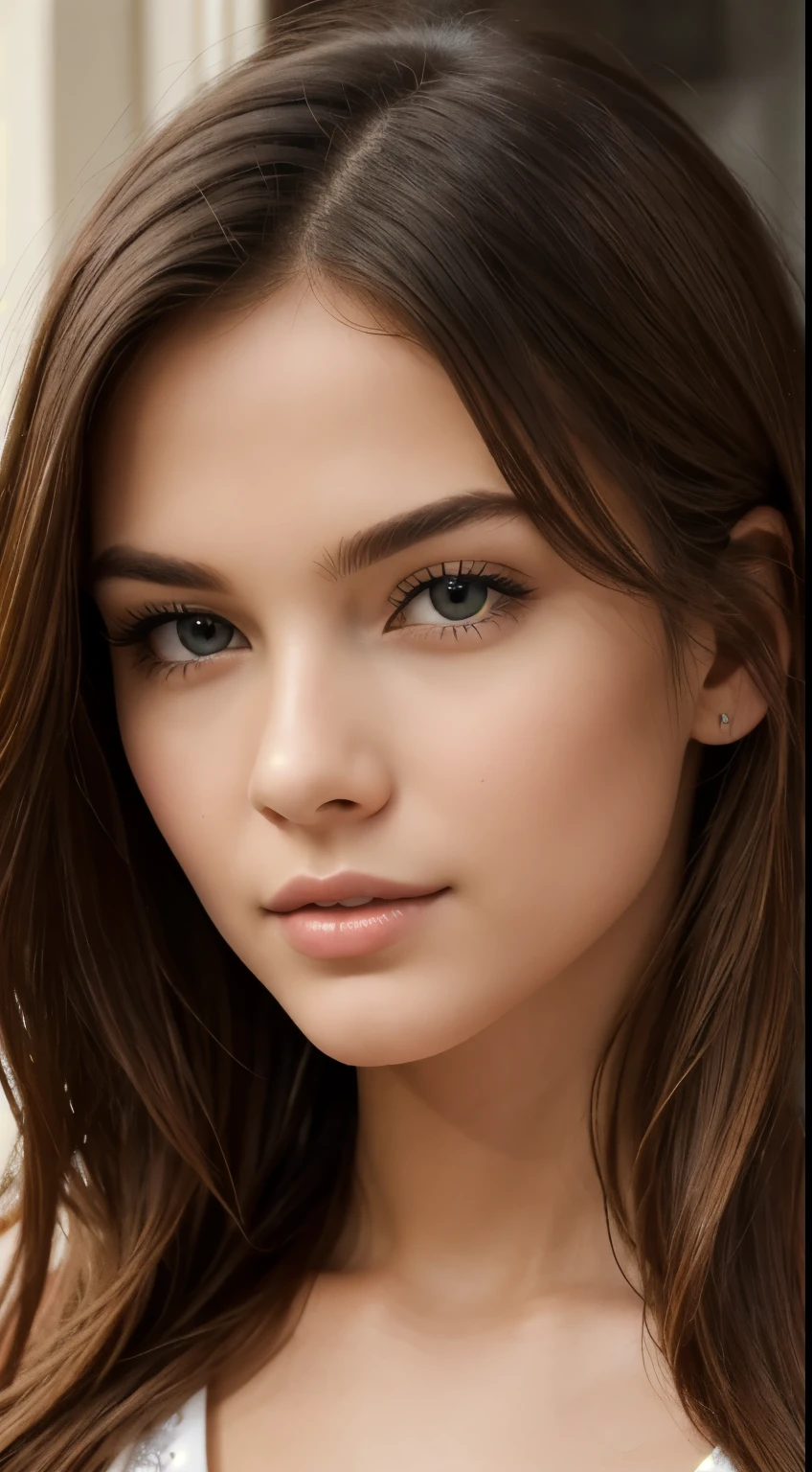 (solo:1.5),(masterpiece:1.5),(best quality:1.5),(bust:1.3) a close up of a woman with long hair and a white tank top, beautiful blonde girl, beautiful blonde woman, beautiful female model, photo of a beautiful woman, beautiful young woman, gorgeous face portrait, portrait of a beautiful model, beautiful model girl, beautiful girl model, detailed beauty portrait, gorgeous attractive face, beautiful portrait image, attractive beautiful face, extremely beautiful face