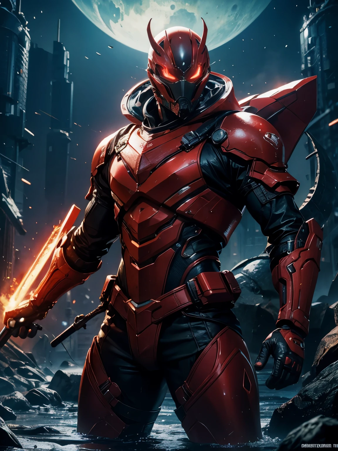 (best quality), (high detail), (high resolution), Scorpio zodiac, (neon red 1:1), astrology, mars and Hades, water sign, Scorpio HDR, 4k, 8K, 3D