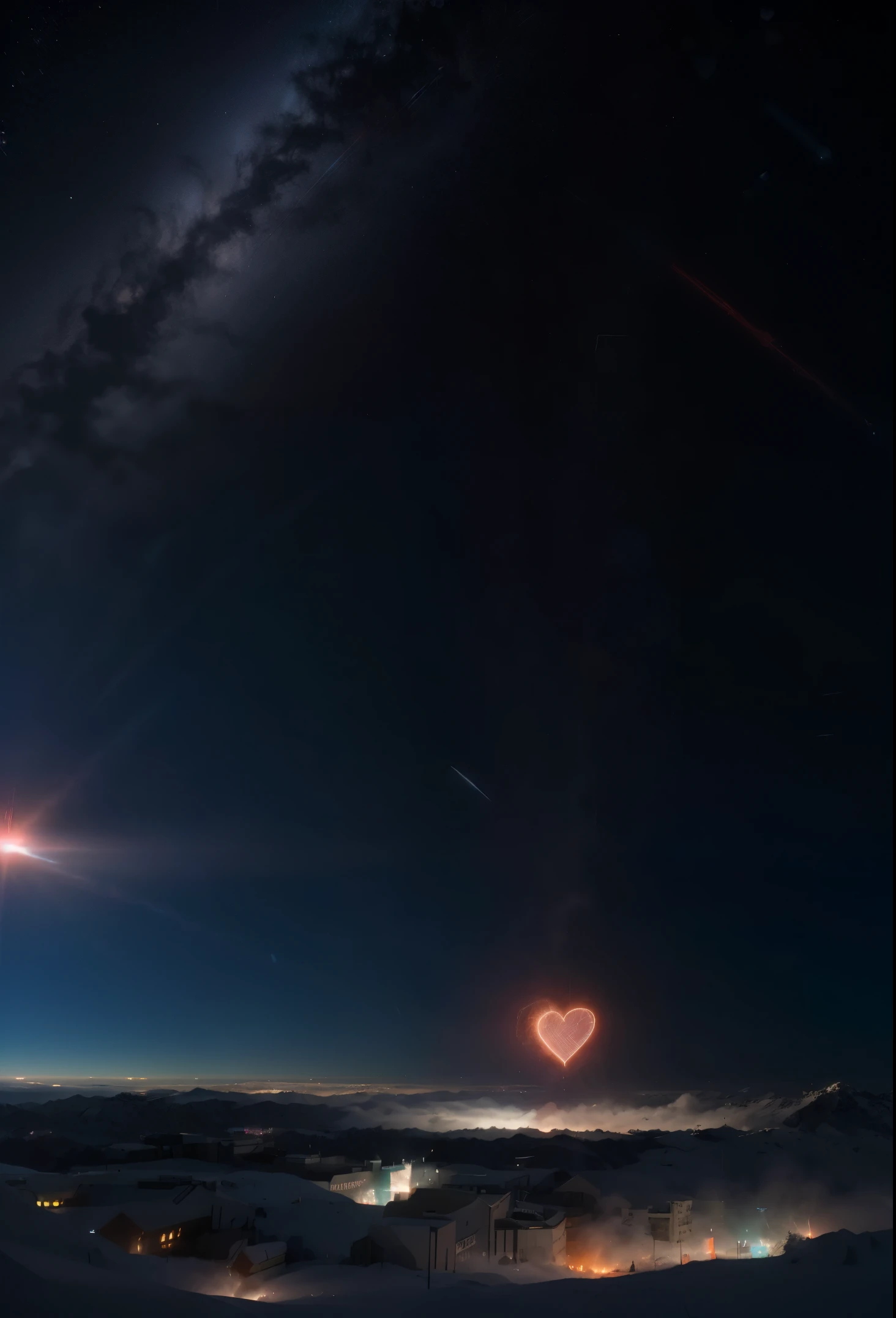Impulse,  Impulse, tachycardia, Heart, Heartbeat, cardiogram, Heart pulse, Ice, Falling down, Space, The Comet