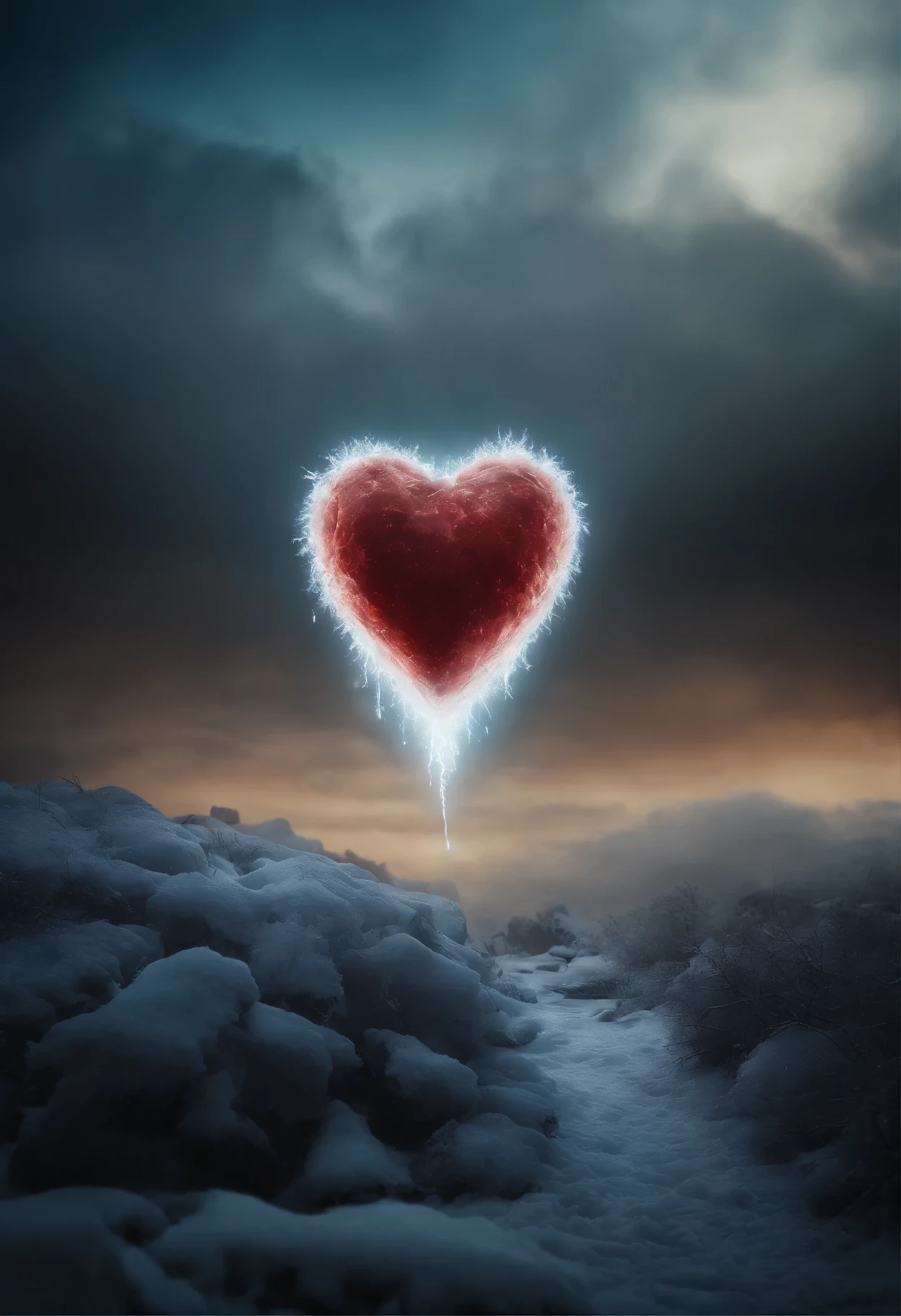 Impulse,  Impulse, tachycardia, Heart, Heartbeat, cardiogram, Heart pulse, Ice, Falling down, The Comet