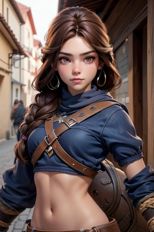 Realistic image of Elástic Girl from Disney Pixar's Incredibles with big breasts and big buttocks