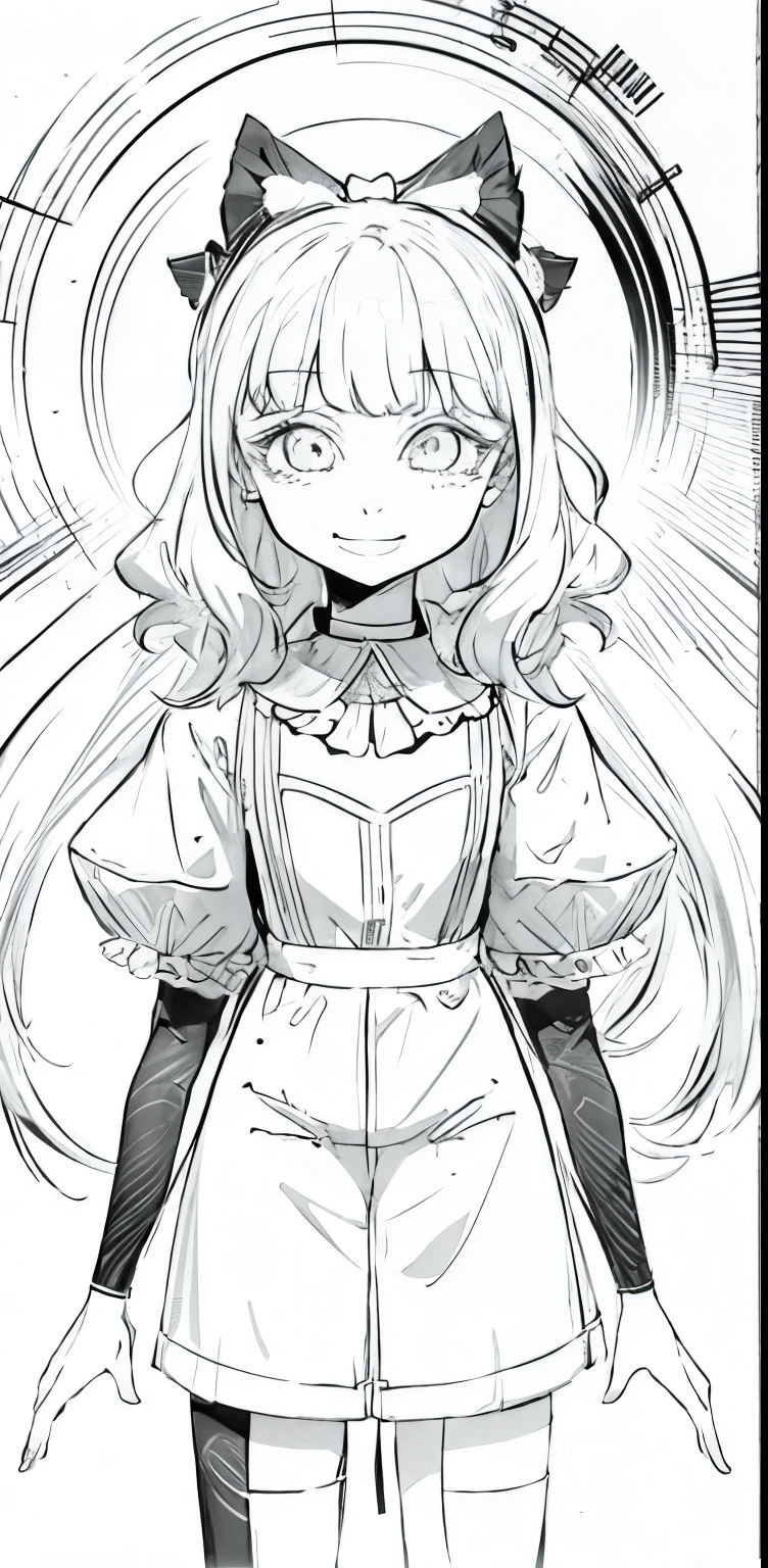 anime character lineart