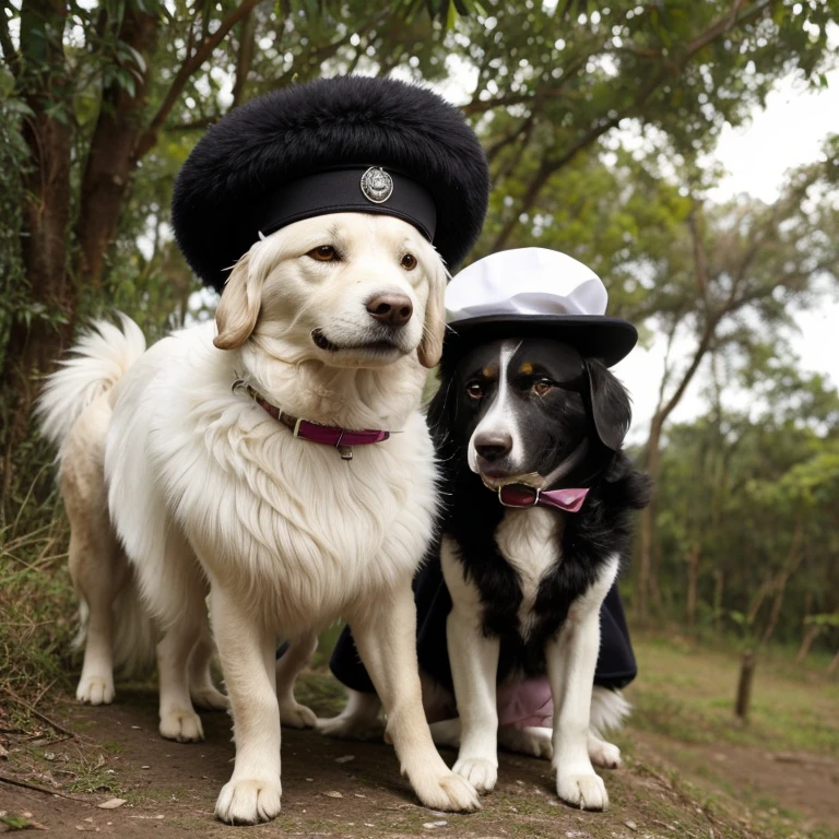 Romanian Raven Shepherd dog with abnormal sized hair, pelugem tamanho Gigantescos, pelagem muito longo e cor dos pelos albino, (((veste jaqueta de couro
preta brilhoso, black sergeant hat))), brincando com seus Brinquedos em um lindo quarto fofo, Dog with an expression of happiness when he sees his owner, Cachorro com boca aberta, posando para uma foto usando roupas fofas, fofo usando vestido fofo de princesa, luxurious hat, ties, Bandanas, vestido, cores fofas, children'dog clothing colors. low angle view, eye level shot (virilha),Just huge morbid thighs, gordinhas, extremamente grossas;,rima de trabalho, melhor qualidade, (Vista frontal), (vista da minhoca'olhos), perspectiva do olho do minhoca, low angle.