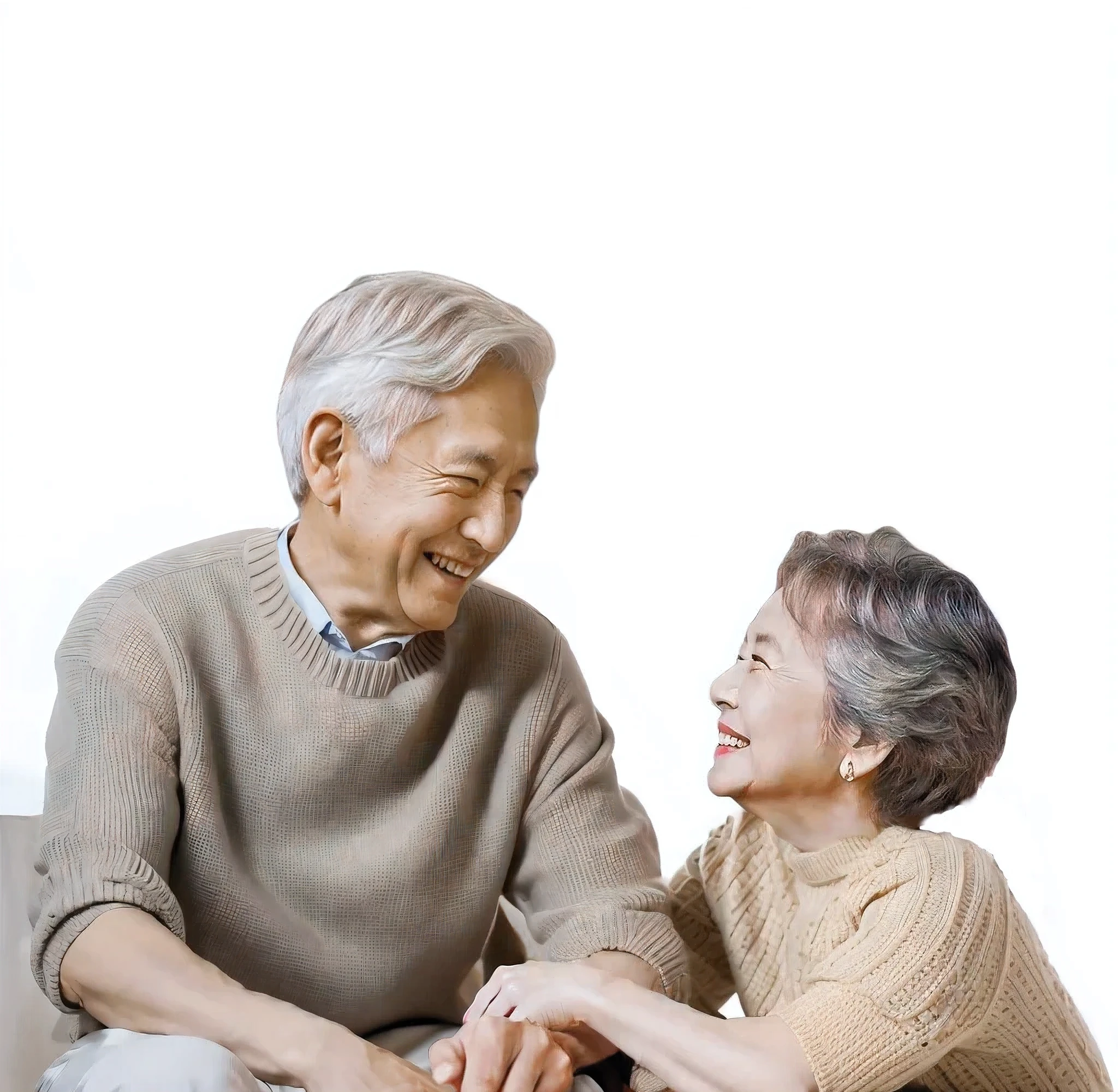 grandfather grandmother couple