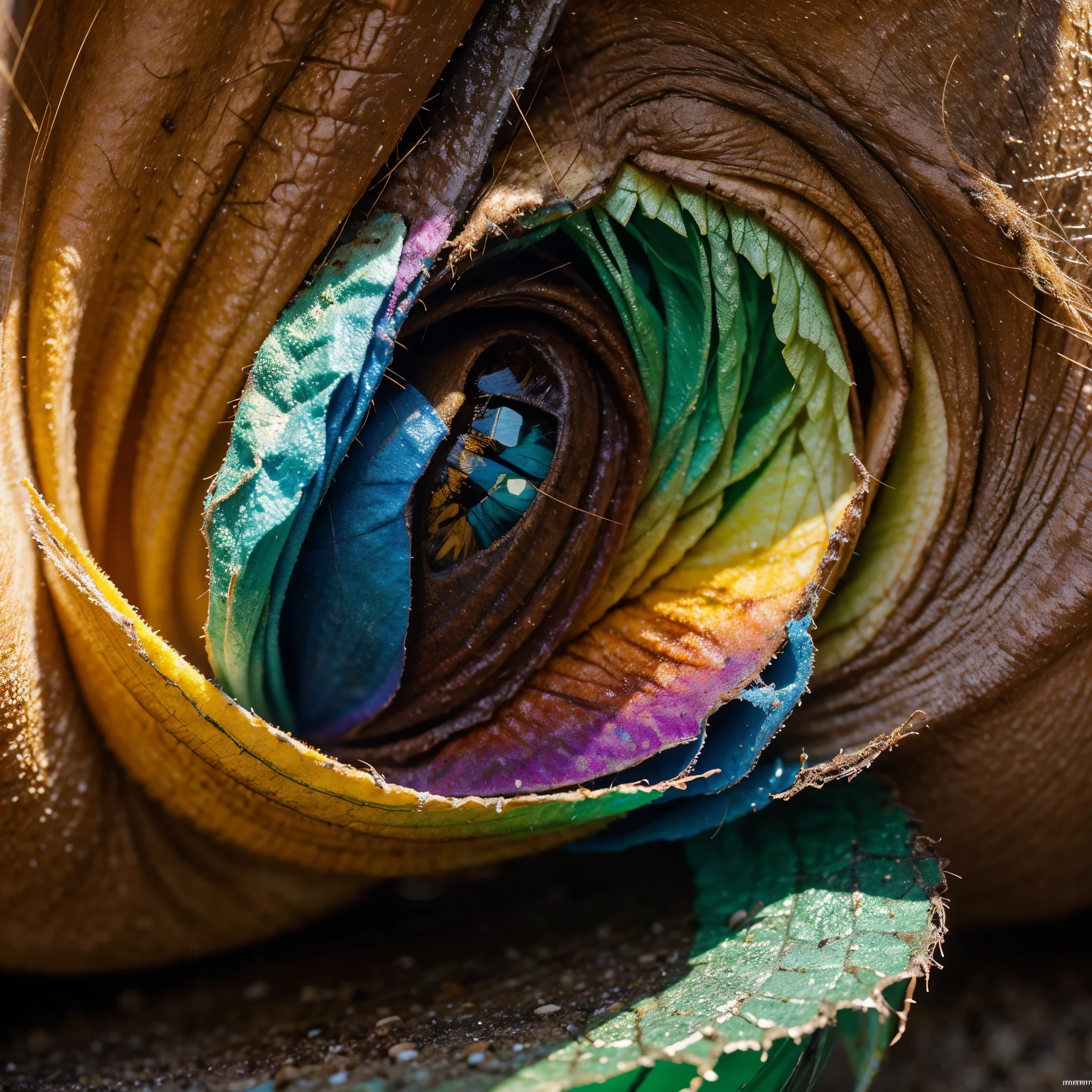 Criar uma imagem de cores e escrito ZK no centro da imagem