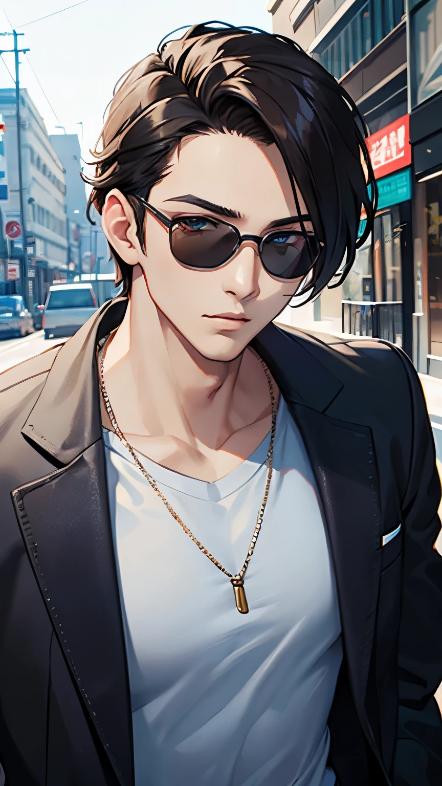 Handsome,facial close-up,Fashion,Cool,Street style,youth,Idol,handsome city boy
