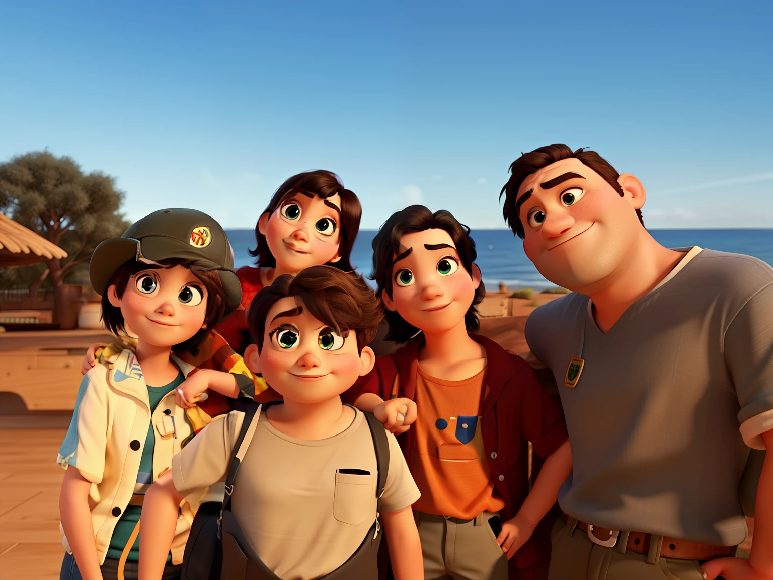 PIXAR STYLE, high quality