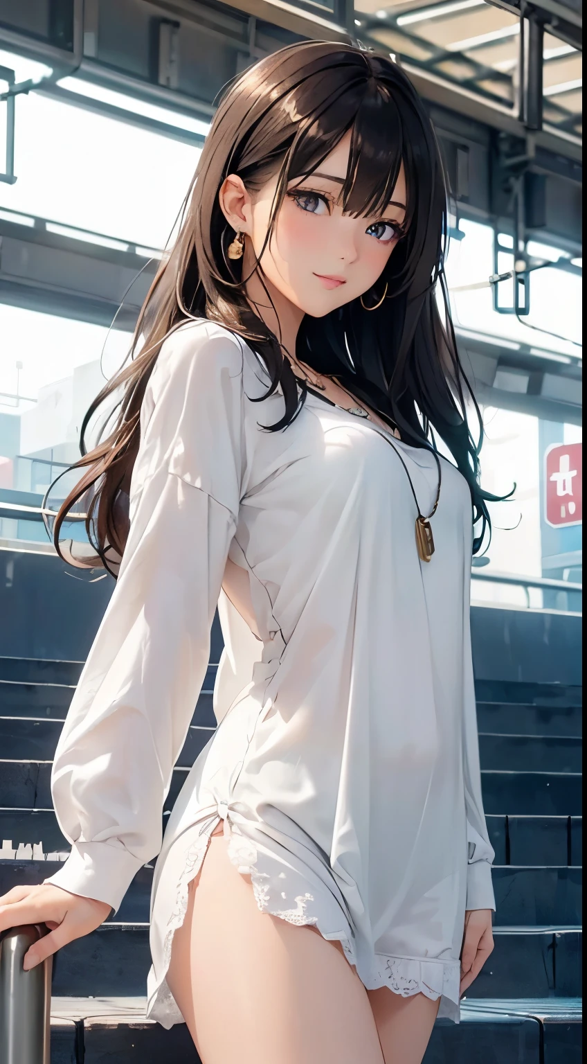 best quality, muste piece, ultra high resolution,troubled face、Holding my head and crying