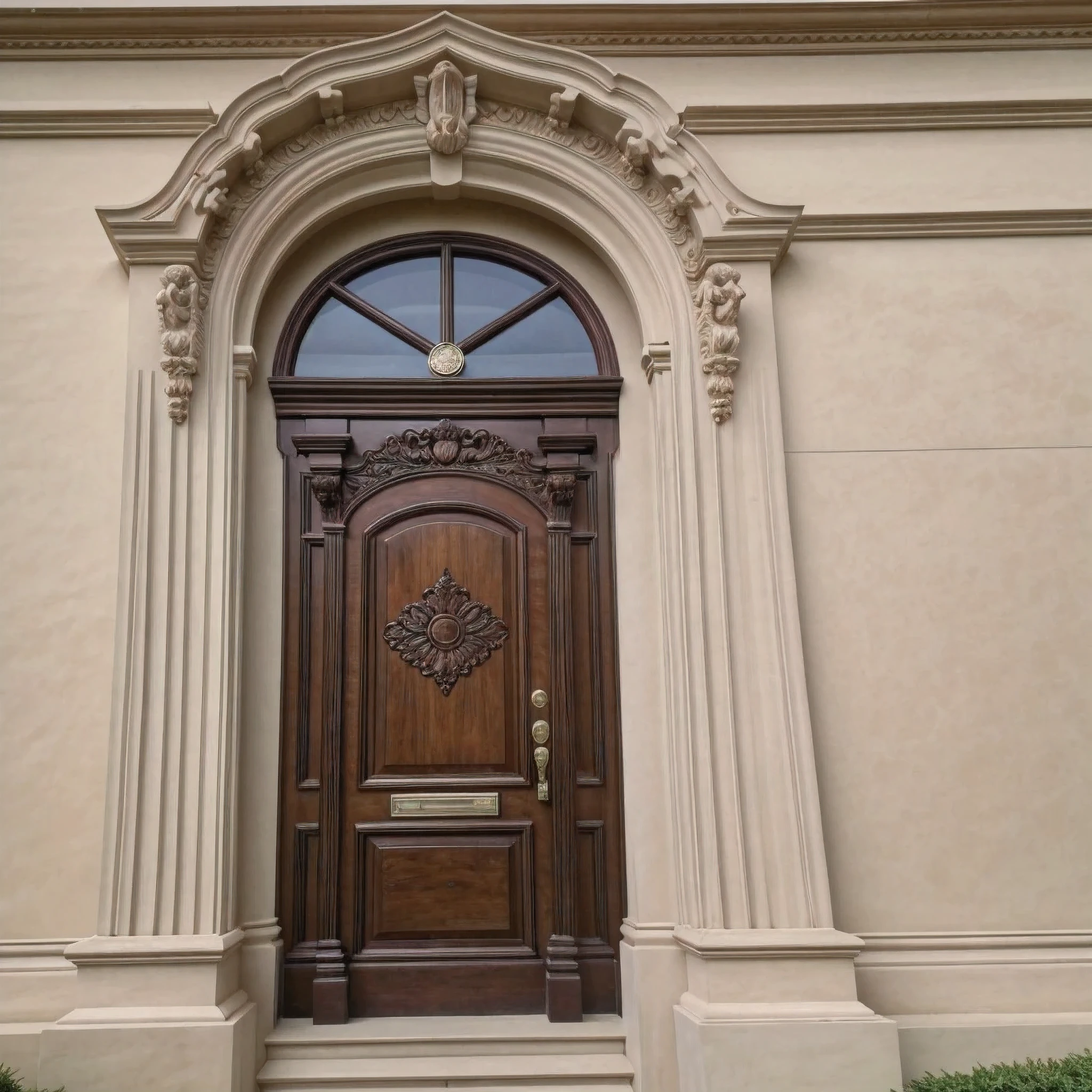 1 neoclassic door, architect