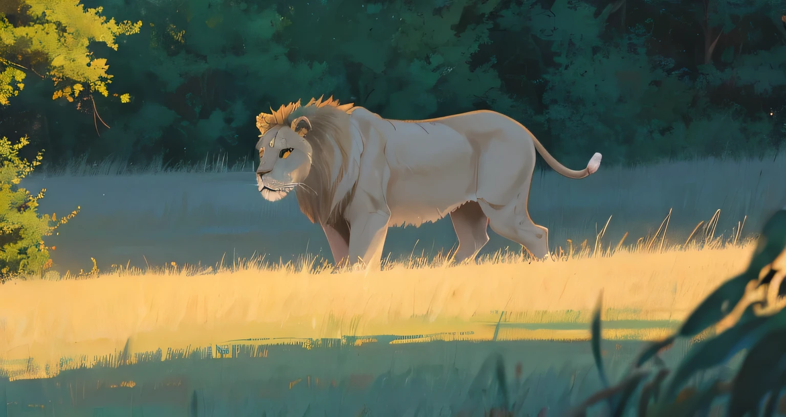 a mound of dirt in the grass, beetle mound, soft colors, muted, pastel colors, lions, pastel overlay, aesthetic