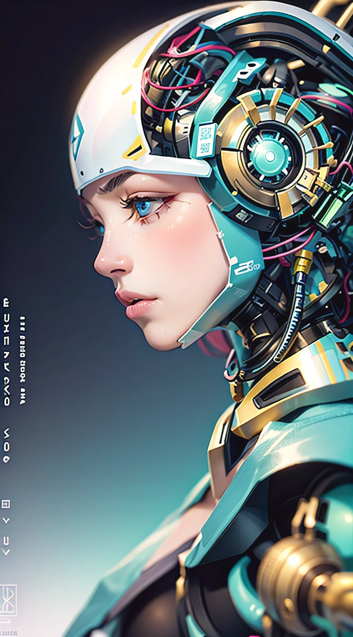 hyperfeminine android
