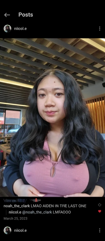 arafed woman with long black hair and a pink shirt, a young asian woman, louise zhang, with long hair, south east asian with round face, wenfei ye, asian girl with long hair, xision wu, female with long black hair, leslie zhang, 18 years old, 2 7 years old, 2 8 years old, 2 3 years old, top half view, top zoom in, Big tits, huge tits, no clothes, sexy, cute, wide hips, thick thighs, pear-shaped body, minimal clothes, thick, bbw, chubby stomach, thick nipples, nipple piercings, large areola, hard nipples, piercing through shirt, nipples hard through shirt, busty, major cleavage, naked, ripping through top, boobs spilling over sides, bra too tight, giant tits, dominatrix, dominatrix clothes