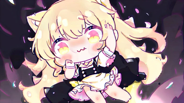 1girl, evil neuro-sama, red eyes, light brown hair, ahoge, two side up, hair ribbon, dark red ribbon, heart hair ornament, black dress, frilled dress, off-shoulder dress, bare shoulders, frilled choker, long sleeves, red bow, red buttons, black heart, black socks, frilled socks, grey footwear, loafers, (masterpiece, best quality), highly detailed, finely detailed, blurry background, depth of field, backlight, light particles, bokeh, sweat, steamy body, cat ears, cum, cumdrip, bukkake, facial, cum in mouth, cum on tongue, cum on clothes, cum on hair, cum on ass, cum on pussy, upskirt, no panties, cleavage, covered nipples, squatting, spread legs, legs apart, double v, ahegao, after fellatio,