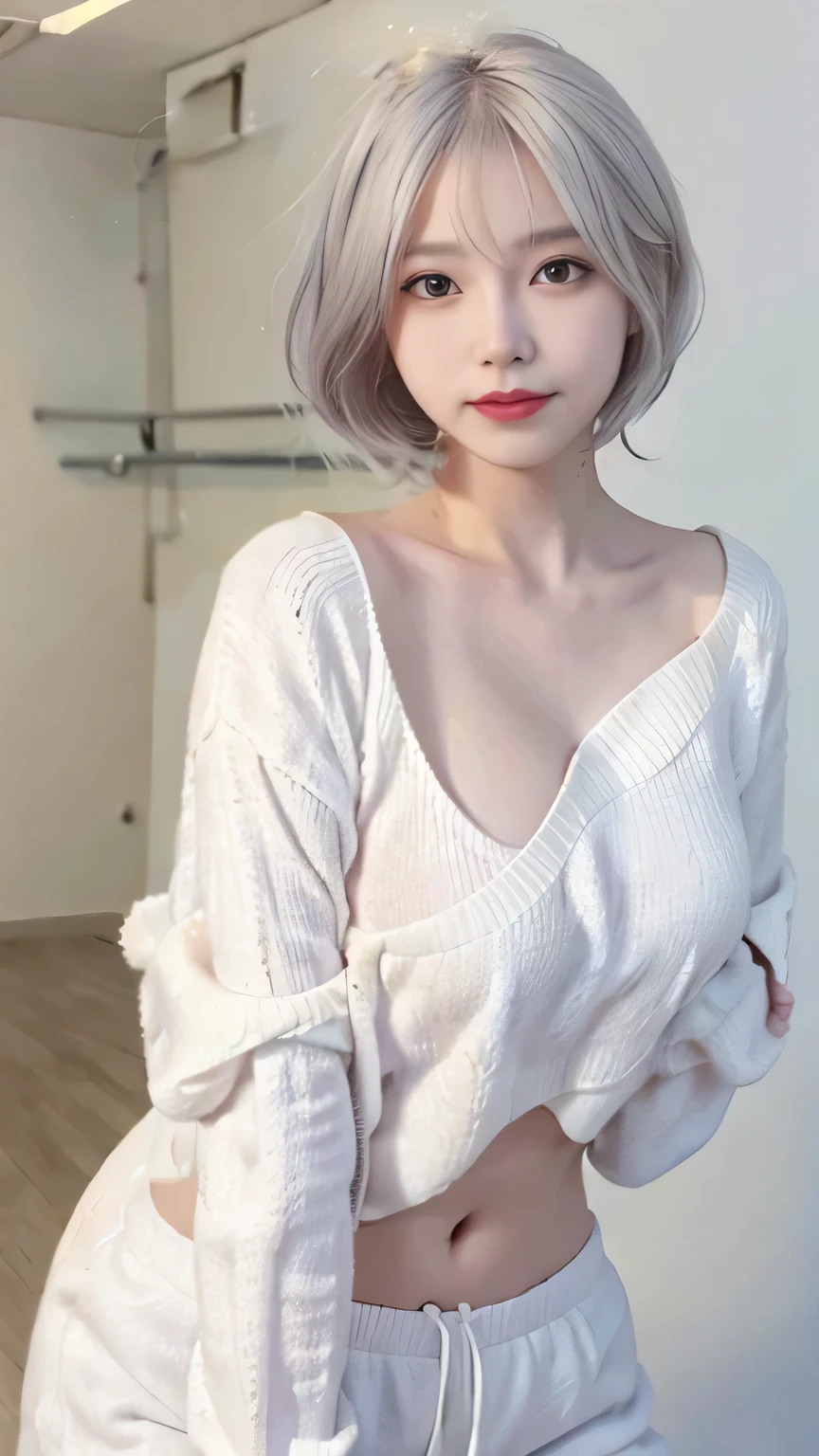 short bob、Match hair color、