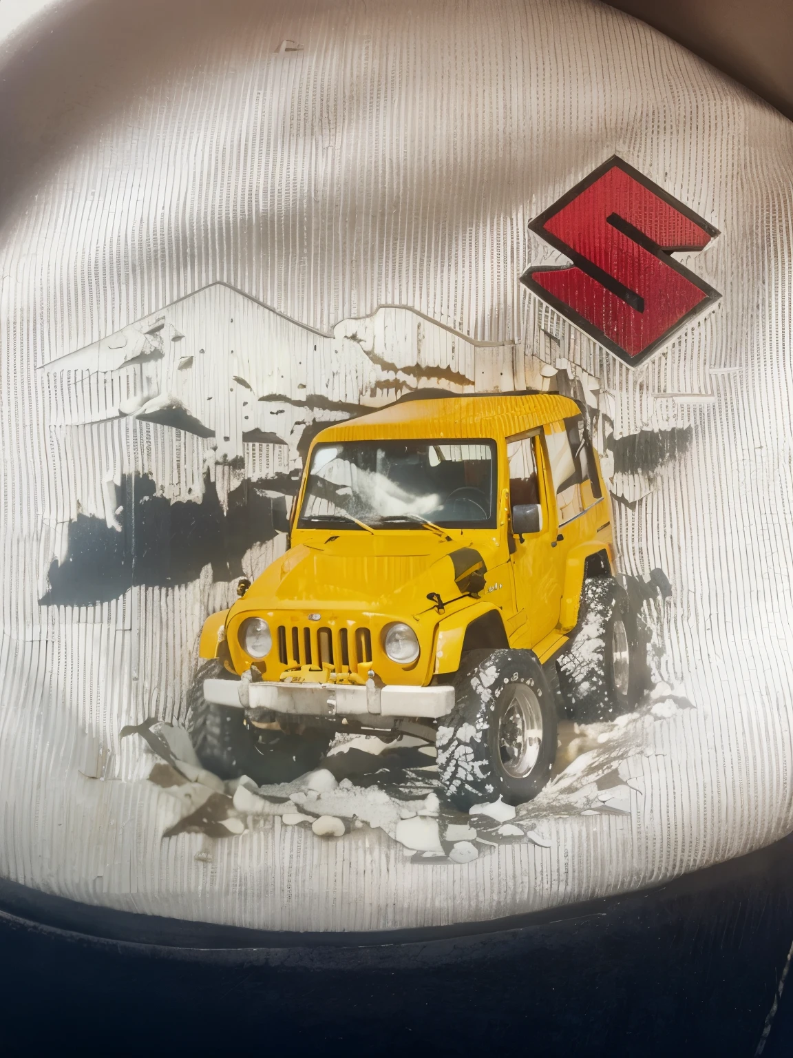 Car jeep, realistic, ultra detail, high quality