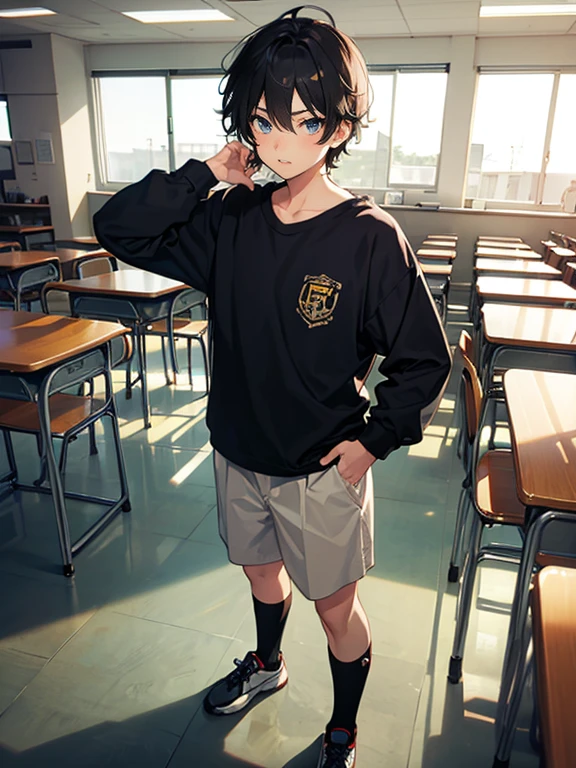Hair fluffy　Elementary school boys