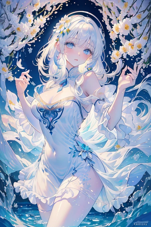 (nsfw ass from behind photo:1.1,doggy style, in blue marine:1.5), Masterpiece, best quality, (very detailed CG unity 8k wallpaper), (best quality), High definition RAW color art, Animation,sculptures, (pink Marble Skin), (((Ultra detailed elegant))), Magical atmosphere, Detailed skin, Texture,(Intricately detailed, Fine detail, ultra-detail art), depth of fields, bokeh, Silky Touch, Hyper Detail, beautiful eyes, Elegant Face, (posing on waterfront), sparkle background, (silver hair), pastel purple, fat, embarrassing red face, shorthair, bikini