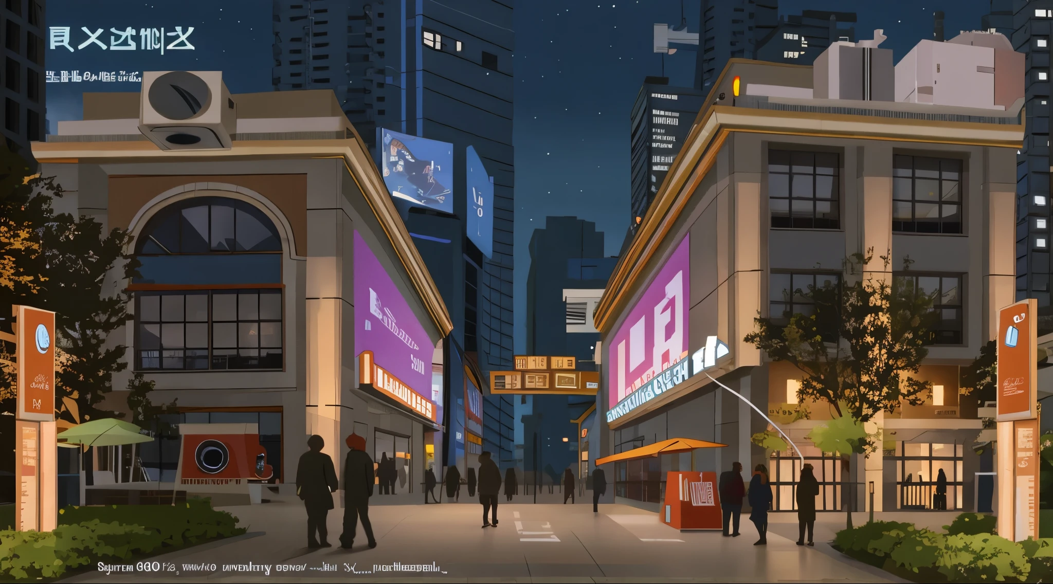 Characters become more cartoony，Three-dimensional architecture has also become a bit futuristic. Must have Soviet technological style 