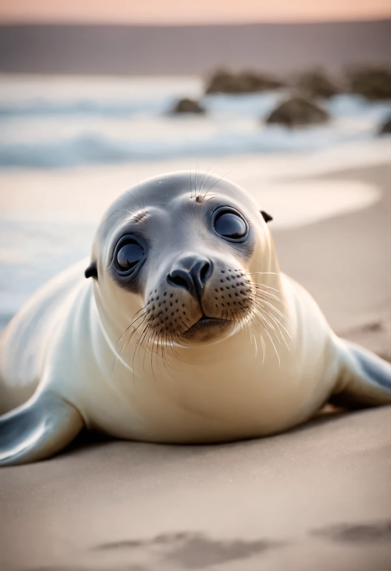 A cute seal