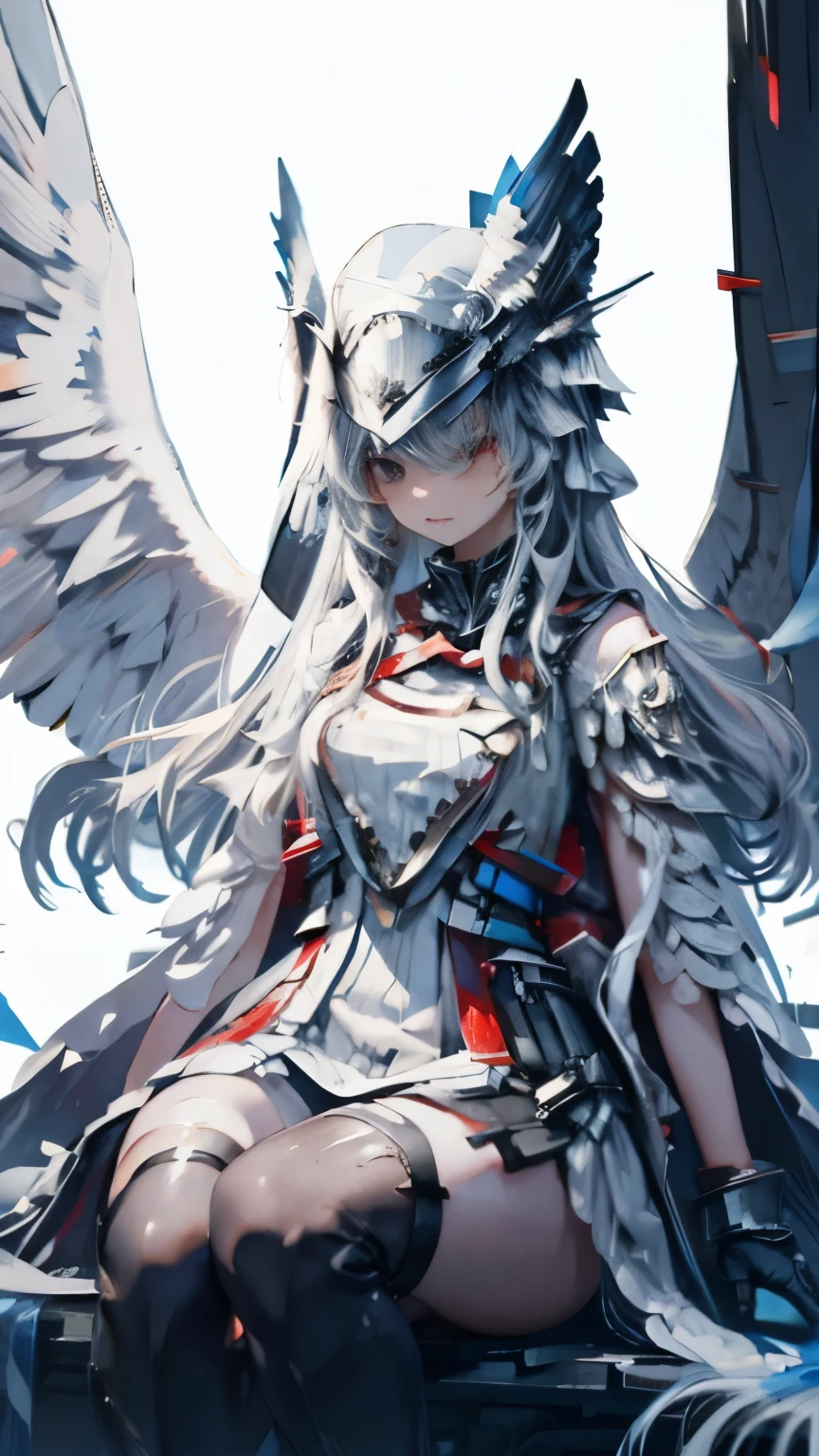 Thundering background、red valkyrie