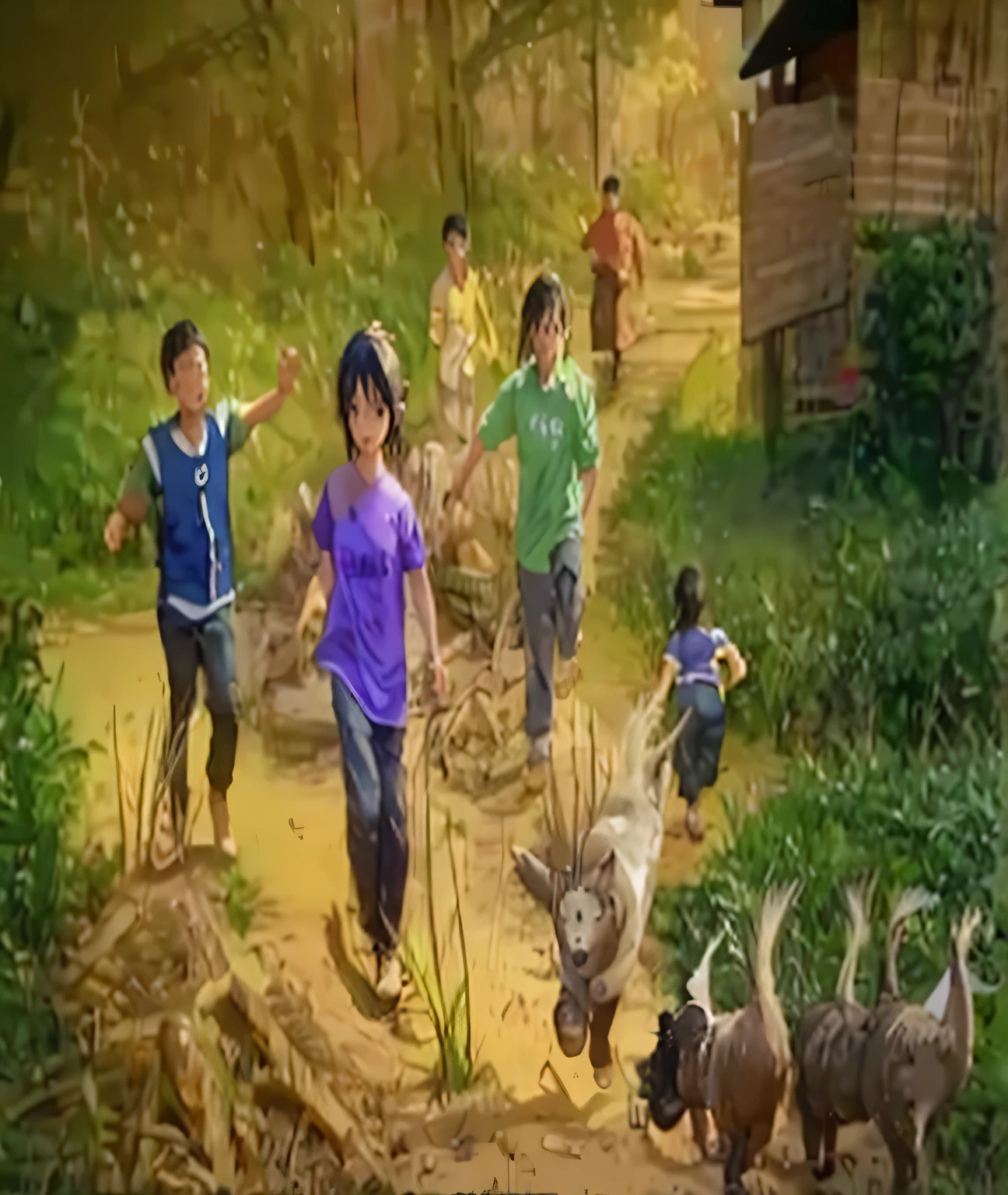 有很多孩子带着鸭子在泥里running, kids playing, Local people chased the attack, Everyone had a great time, 动物们running着, Tribal members chase, animals chasing, ren heng, running, author:Ibrahim Kodra, Winning photo!!!!, inspired by Tom Chambers, Tom Chambers photography, childhood memory, User photo, amazing