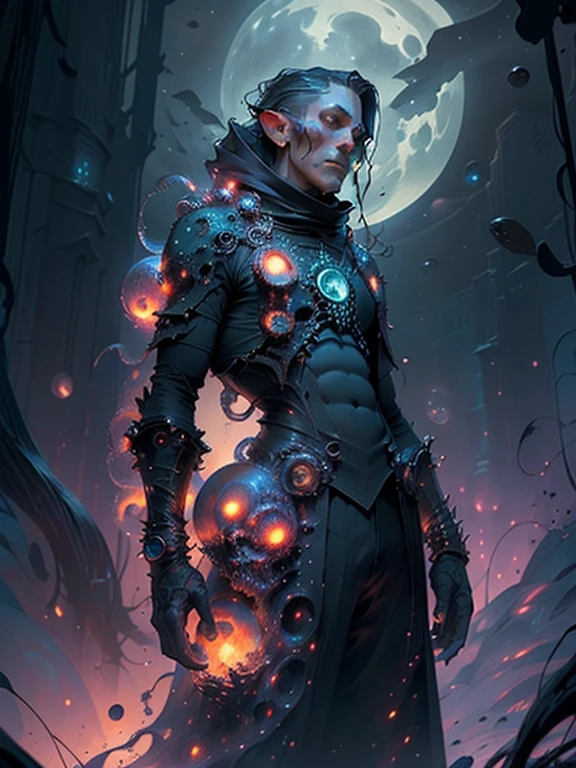 Hay un planeta en el medio, tentacles of the universe, Lovecraft Inspiration, Lovecraft's Cosmic Fear, El paisaje infernal de Lovecraft, Space fantasy and horror movies, Lovecraft-inspired atmosphere, Lovecraftiano, Planeta en espacio abierto, nadie