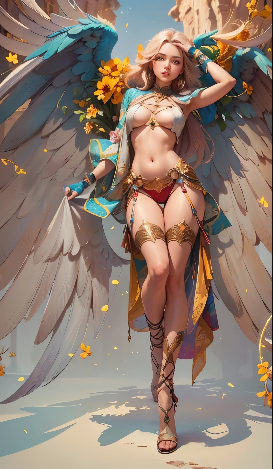 Hay una mujer con alas y un vestido, germen de arte julie bell beeple, art of Oh!, extremely detailed germen de arte, Oh! art, art of Oh! and greg rutkowski, Oh! | germen de arte, Oh! rossdraws, Oh! and sakimichan, ross tran and Oh!, Oh! and ross tran