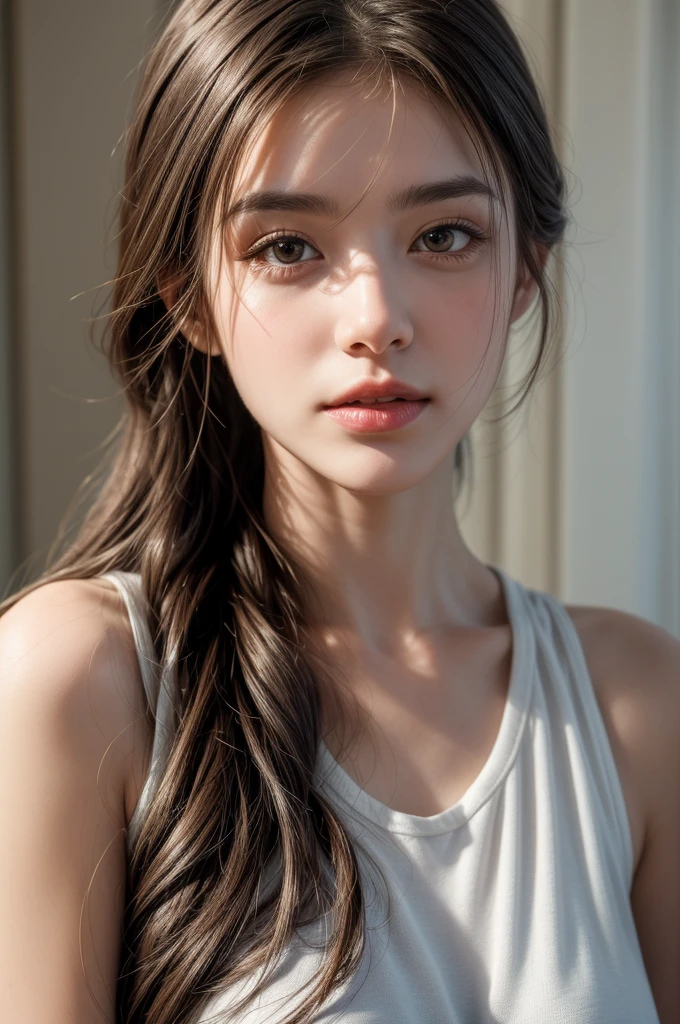 (best quality:1.2,8K,highres,ultra-detailed,photorealistic),Shy italian girlfriend