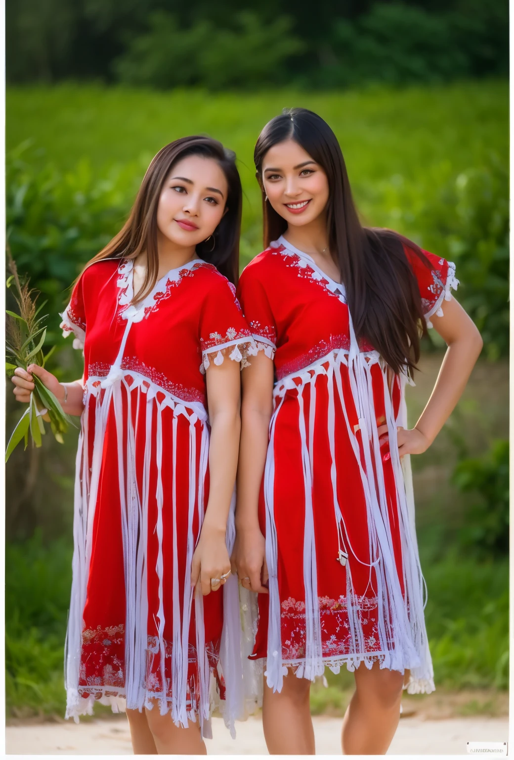 araffe woman in a white dress and red and white shoes walking up some steps, boho poncho and long maxi dress, wearing an elegant tribal outfit,wearing Karen dress mekhela sador, ethnic, Karen dress, traditional clothes, wearing a white folkdrakt dress, traditional clothing