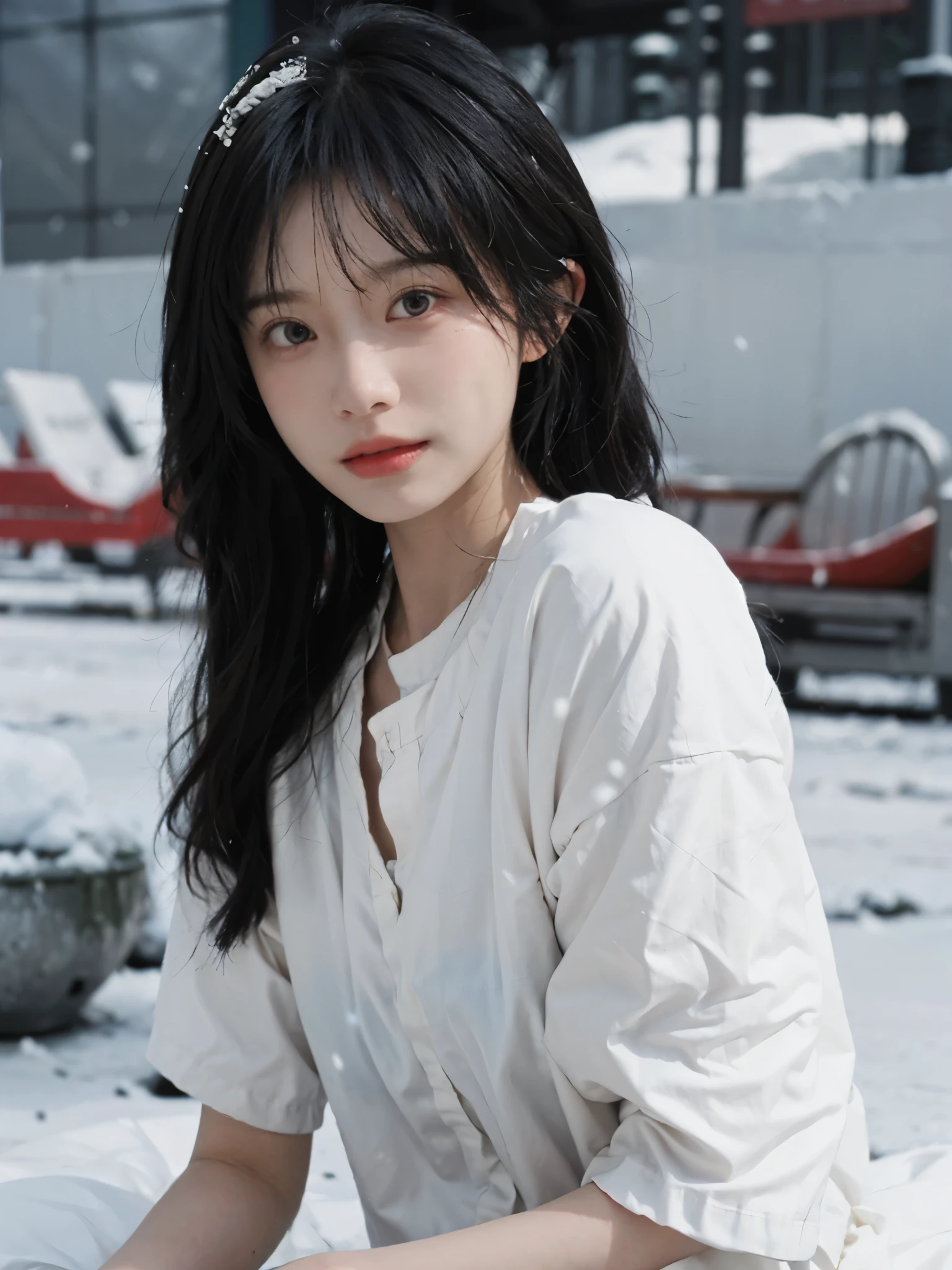 best quality, ultra high resolution, White background,(Upper body:1.4)(realistically:1.4), 2个girl,(medium shot:1.4 gold),short sleeves,cute,Atmosphere,twin,A pair of eyes as clear as snow,Royal sister,girl,looking at the audience, close up ,