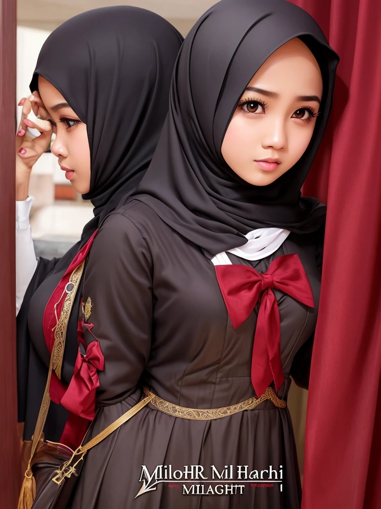 School Malaysia hijab female night horror pepper