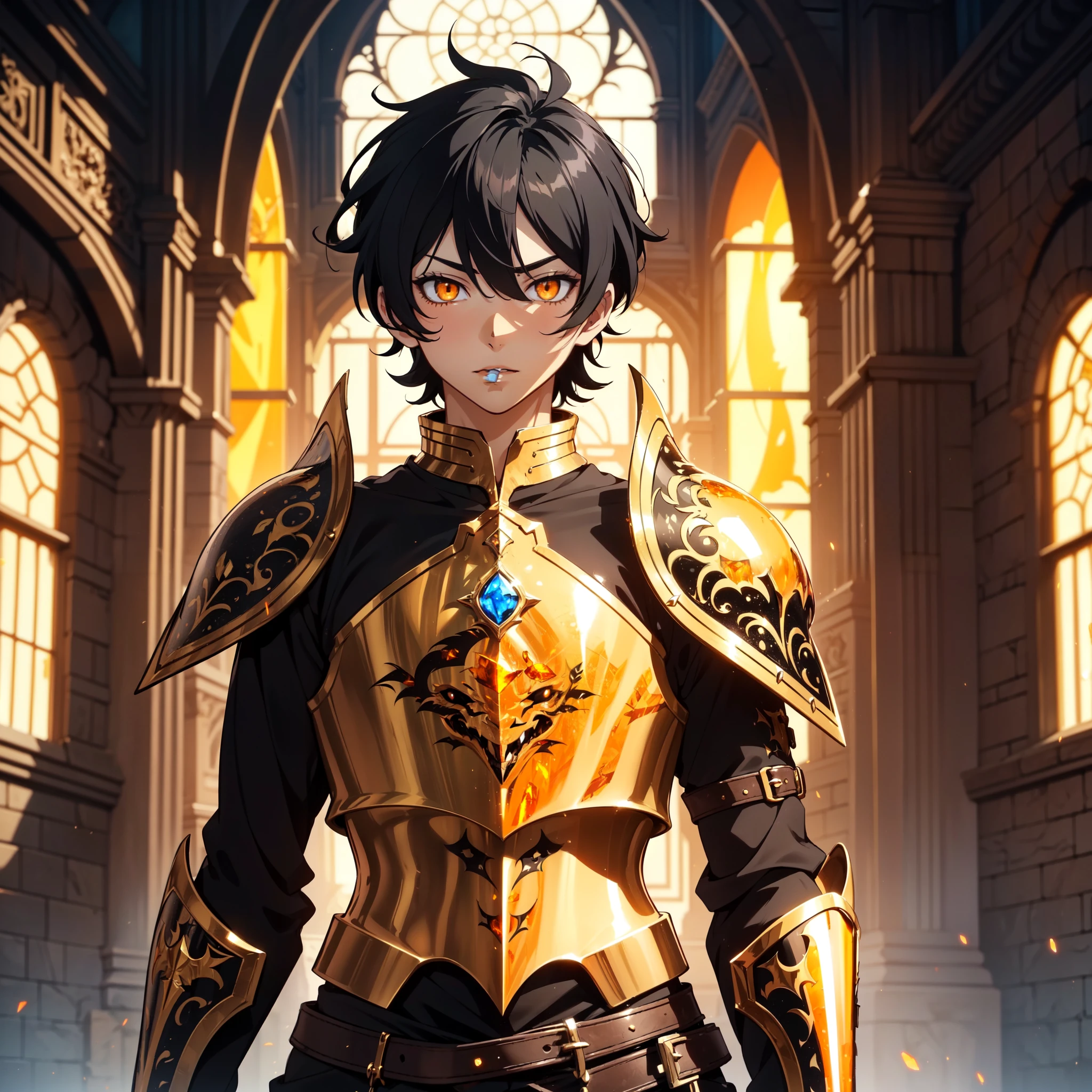 128K Ultra High Definition,
128K Ultra High Quality,
128K Ultra High Resolution,
Best Definition,
Best Quality,
Best Resolution,
Perfectly Detailed,
Perfectly Designed,
Extremely Detailed,
Extremely Designed,
Hyper Detailed,
Hyper Definition,
Hyper Quality,
Hyper Resolution,
Masterpiece,
(((Anime))),
Body Shot,
(((Boy))),
Handsome,
Muscular Body,
(((Black Short Hair))),
(((Orange Eyes))),
(((Hyper Detailed & Perfectly Designed With Ultra High Quality Amber Warlord Armor))),
(((Inside Of Medieval Royal Palace Background Scenery))),