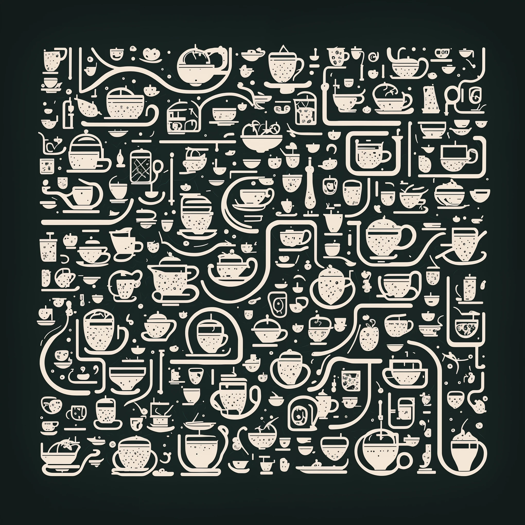 mouse cafe, logo, vector, line art, design, inspiration, straight, symmetry