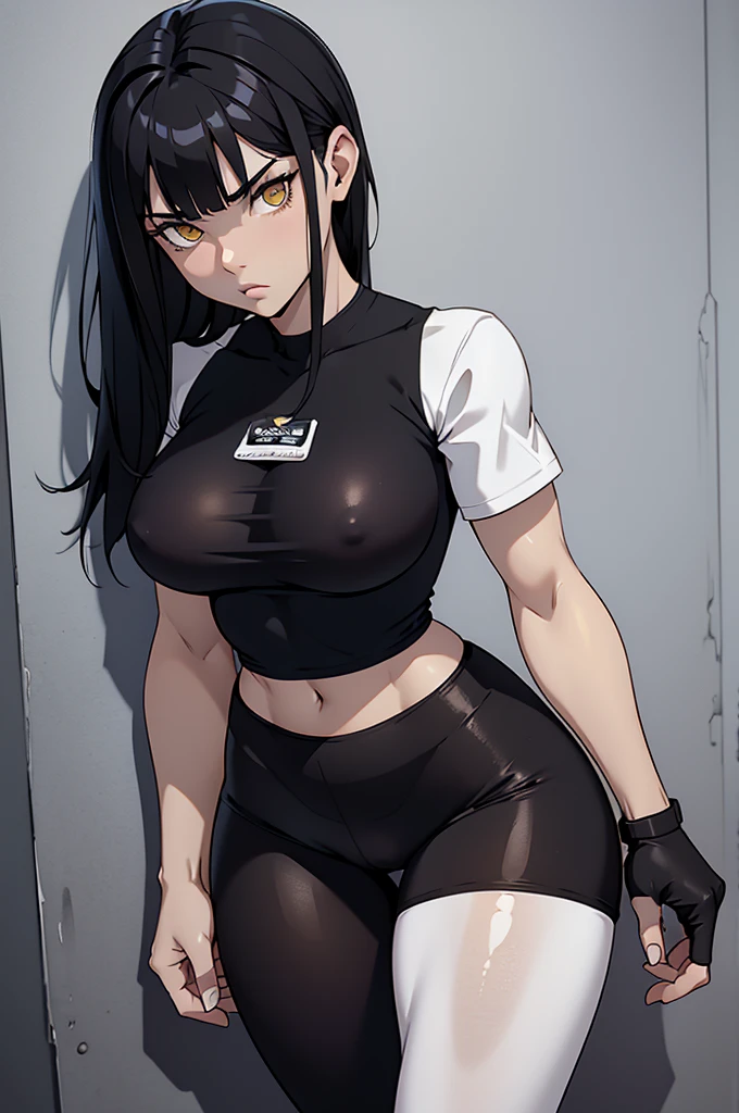 perfect anatomy girl muscular girl toned body girl large breasts girl thick girl angry girl best quality girl black hair girl yellow eyes girl pale girl pale girl,linda mulher morena, musculosa , usando short legging withe, meia calça preta, cabelo curto, belos olhos, olhos lindos, amarelos, camisa branca, jaqueta de couro preta, shorts, short legging white, cidade beco escuro pantyhose black,short legging white, short legging white, meia calça preta, meia calça preta, short em cima da meia calça,1girl muscular pale skin black hair yellow eyes black against wall sad sad sad sad tight short leggings white thick thick thick thick muscular muscular muscular muscular muscular girl dark dark, meias calça marrom, coxas sexy, belos olhos, meia calça preta, meia calça marrom , , best quality, highres, solo, black hair, , black gloves, bike_shorts, bangs, white shirt, badge, medium breasts, cowboy shot white , frown, , leaning forward, pointing at viewer